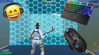 *BEST* 2025 KBM SETTINGS ⌨ Apex Pro TKL ASMR 🎧 Piece Control 1v1 🏆 Satisfying Keyboard Fortnite