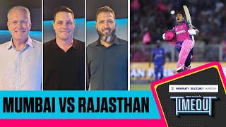 IPL 2024 - RR vs MI | Timeout LIVE | Rajasthan cruise to win vs MI