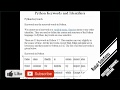Python Programming Tutorial - Python Keywords and Identifiers . Python Online Training.