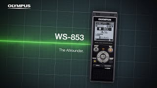 OLYMPUS WS-853 - The Ideal Dictation Tool for Meetings and more