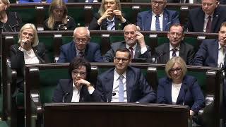 Sejm NIE WYBRAŁ Elżbiety Witek na wicemarszałka Sejmu