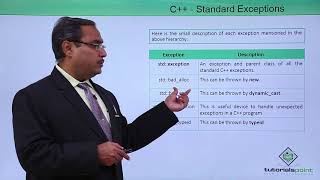 C++ - Standard Exceptions