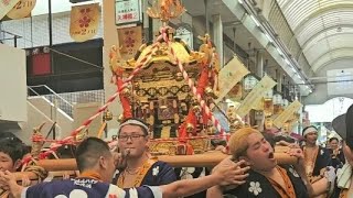 日本大阪天神祭-2#7月24日25日舉行#天神橋二町目