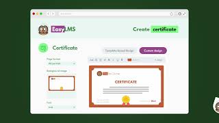 Create Certification Programs with Ease! | Easy LMS