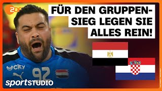 Ägypten – Kroatien Highlights | Handball-WM 2025 | sportstudio