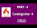 Basic MySql CRUD Operation in CodeIgniter 4 | PHP CodeIgniter 4 - Basic CRUD operation