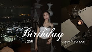 25 birthday in london | 倫敦曬太陽, 年齡焦慮碎念, 生日餐grwm