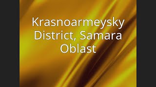 Krasnoarmeysky District, Samara Oblast