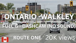 Ottawa Walkley G Driving Test Tips: Complete Route 1 Guide  - Dashcam (No Sound) | City Explorer