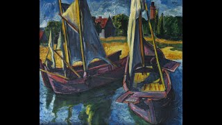 Max Pechstein (1881-1955) - A German expressionist painter and a member of the Die Brücke group