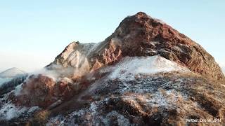 【Drone Japan】4K 昭和新山 ドローン空撮 -Mt.Shouwashinzan, Touyako, Hokkaido-DJI Mavic pr