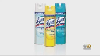EPA Approves 2 Lysol Products To Kill COVID-19