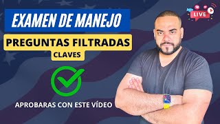 🔴 EXAMEN TEORICO DE MANEJO 2025 I Aprobarás con estas preguntas 🔥 🔥 🔥 #22