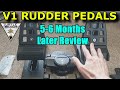 FS2020: Velocity One Rudder Pedals: 5-6 Months Later Review, Thoughts & Findings!