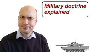 What is military doctrine?