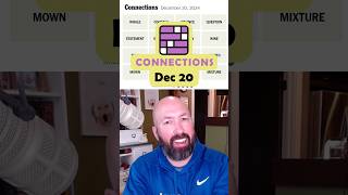 NYT Connections - Dec 20