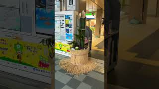 Japanese Traditional New Year decorations: Kadomatsu 門松! #shorts