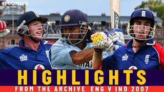 Dhoni, KP & Collingwood Impress in Another England India Final! | Classic ODI | England v India 2007