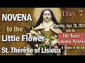 🌺 NOVENA to St. Thérèse of Lisieux 🌺Little Flower🌺DAY 7🌺Thursday Rosary, Luminous Mysteries