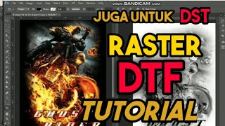 RASTER DTF / DST TUTORIAL / PECAH GAMBAR