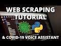 Python Project - Coronavirus Web Scraper & Voice Assistant Tutorial