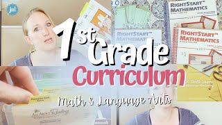 FIRST GRADE CURRICULUM REVEAL | 1st Grade Language Arts and Math 2021-2022 | GIVEAWAY!
