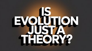 Is Evolution Just a Theory?