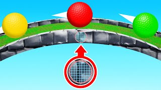 No One Saw The HIDDEN HOLE! (Golf It)