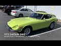 datsun nissan 240z ultimate buyers guide