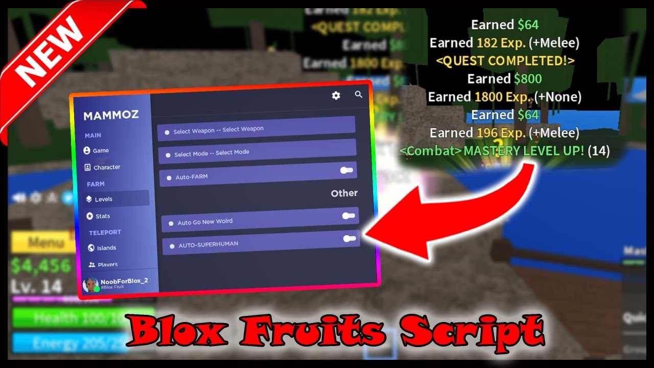 *Blox Fruits Script* [OP] | AutoFarm, Teleport, ESP Devil Fruit, INF ...