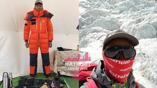 mountaineer churuiyot kirui's b@dy to remain on Mt everest following family decision