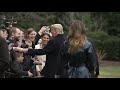 trump surprise president trump surprises white house tour group