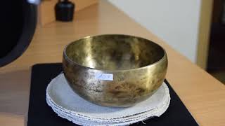 Singing Bowl from Nepal 12.5cm 660g a07