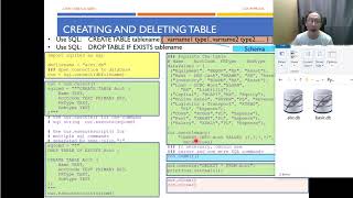 Python Programming - Python SQLite T02 - Create, Delete Table (Part 1/2)