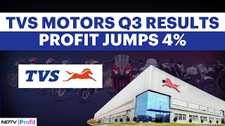 TVS Motors Q3 Results: Revenue, Profit In Line With Estimates