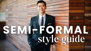 Mastering the Semi-Formal Dress Code for Men