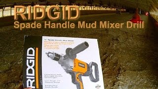 Ridgid Spade Handle Drill