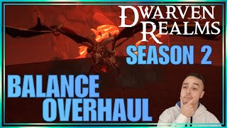 Dwarven Realms - Big Changes For Season 2! Delve + New Endgame Boss