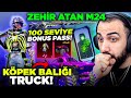 YENİ 100 SEVİYE BONUS PASS GELDİ! 😱 ZEHİR VURAN M24 VE KÖPEK BALIĞI TRUCK EFSANE! | PUBG MOBILE