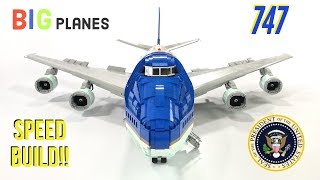 LEGO Air Force One 747 Full Speed Build!!