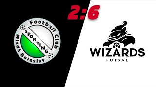 FC Sporting Mladá Boleslav - Wizards SO Praha 10 - 2:6 (1:3)