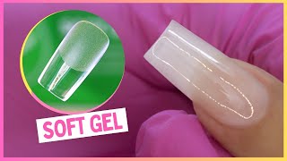 Alongamento de unhas SOFT GEL | Aline Makelyne