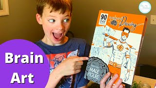 Homeschool Art || Cognitive Drawing Review || Learn To Draw With Your Brain