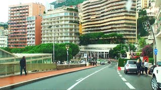 Drive from Imperia, Italy to Monte Carlo, Monaco