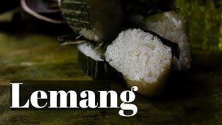 Lemang / Glutinous rice wrapped in Banana leaf