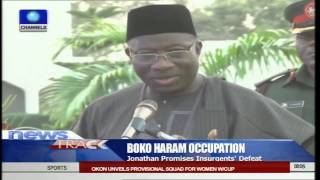 Jonathan Promises To Reclaim Territories From Boko Haram