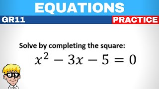 5b) Completing square gr 11 | Try