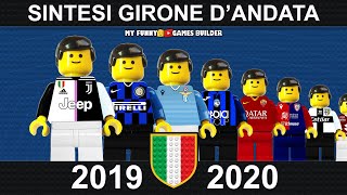 Serie A 2019/20 in LEGO • Sintesi e Goal Andata di Campionato 2020 • Film Lego Football