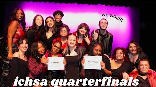 ICHSA QUARTERS VLOG | sleepover \u0026 comp day