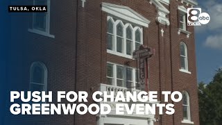 Push for change to Greenwood events on eve of Knight funeral